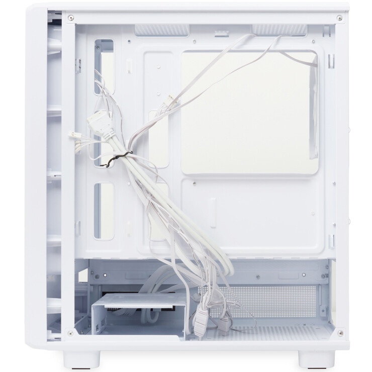 Компьютерный корпус  HSPD M310, Mesh Mini-tower, белый, TG, 0.4 SPCC, 3x120mm ARGB mATX, mITX 180/28