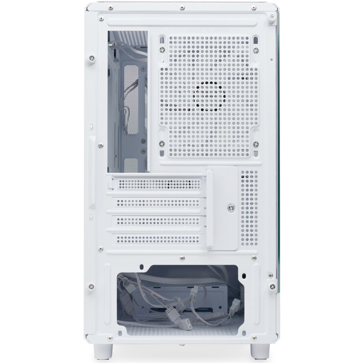Компьютерный корпус  HSPD M310, Mesh Mini-tower, белый, TG, 0.4 SPCC, 3x120mm ARGB mATX, mITX 180/28