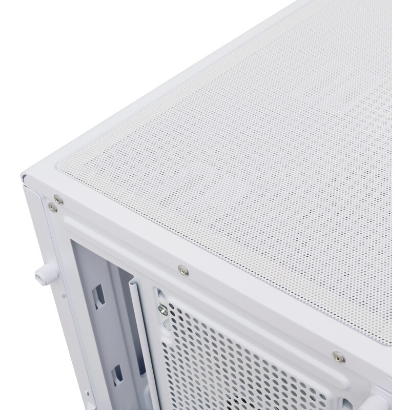 Компьютерный корпус  HSPD M310, Mesh Mini-tower, белый, TG, 0.4 SPCC, 3x120mm ARGB mATX, mITX 180/28