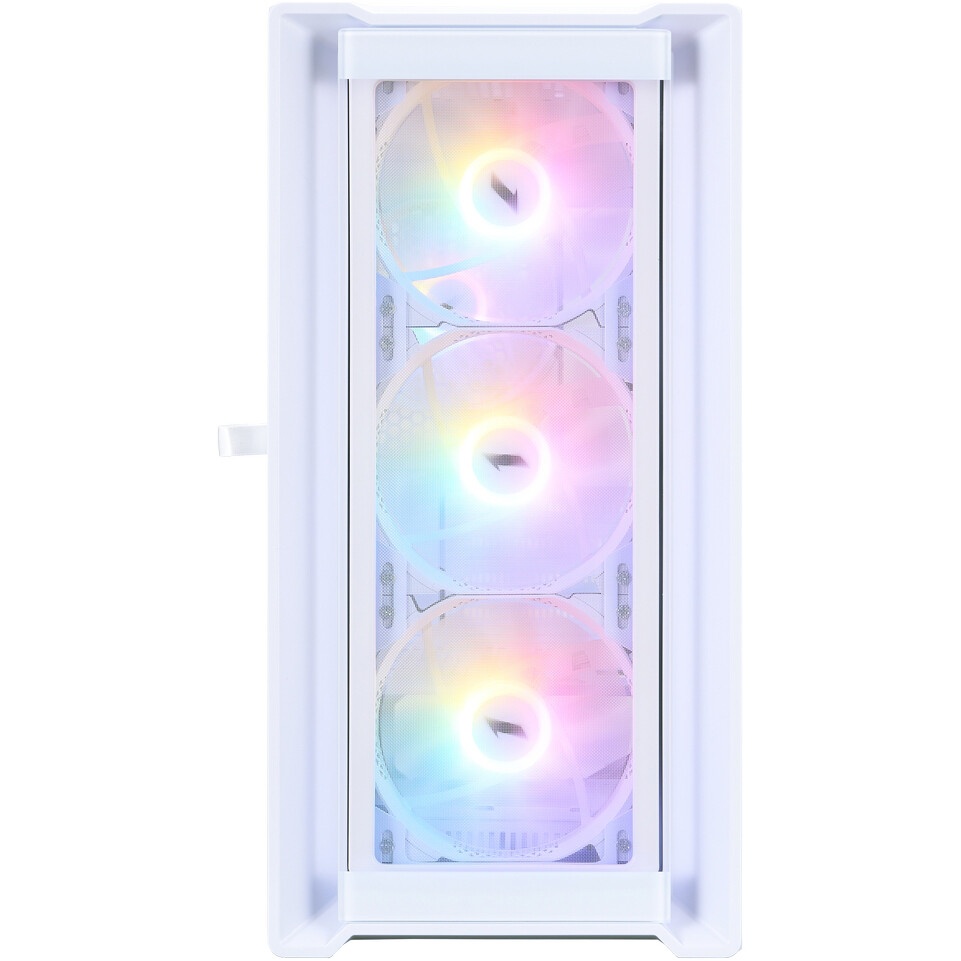 Компьютерный корпус  HSPD M310, Mesh Mini-tower, белый, TG, 0.4 SPCC, 3x120mm ARGB mATX, mITX 180/28