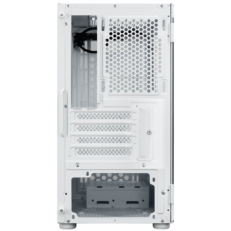 Компьютерный корпус  HSPD M310, Mesh Mini-tower, белый, TG, 0.4 SPCC, 3x120mm ARGB mATX, mITX 180/28