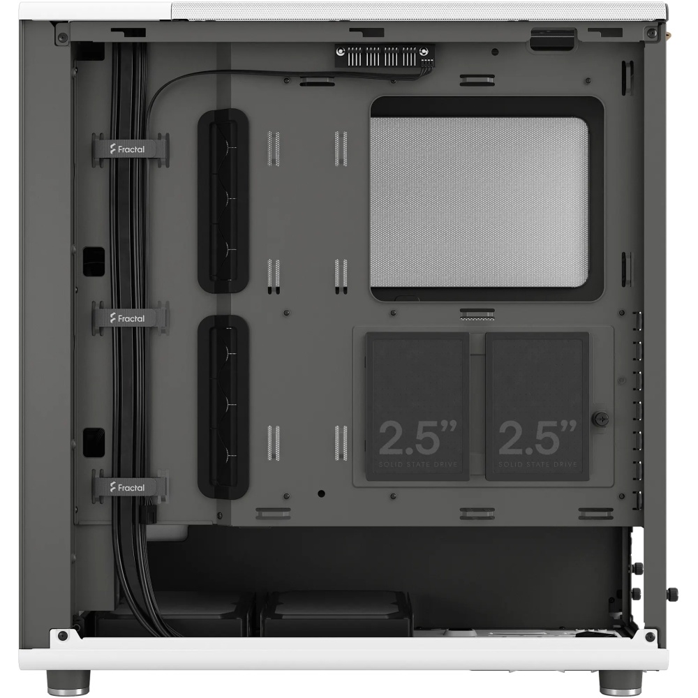 Корпус Fractal Design North Chalk белый без БП mATX 3x120mm 2xUSB3.0 1xUSB3.1 audio bott PSU