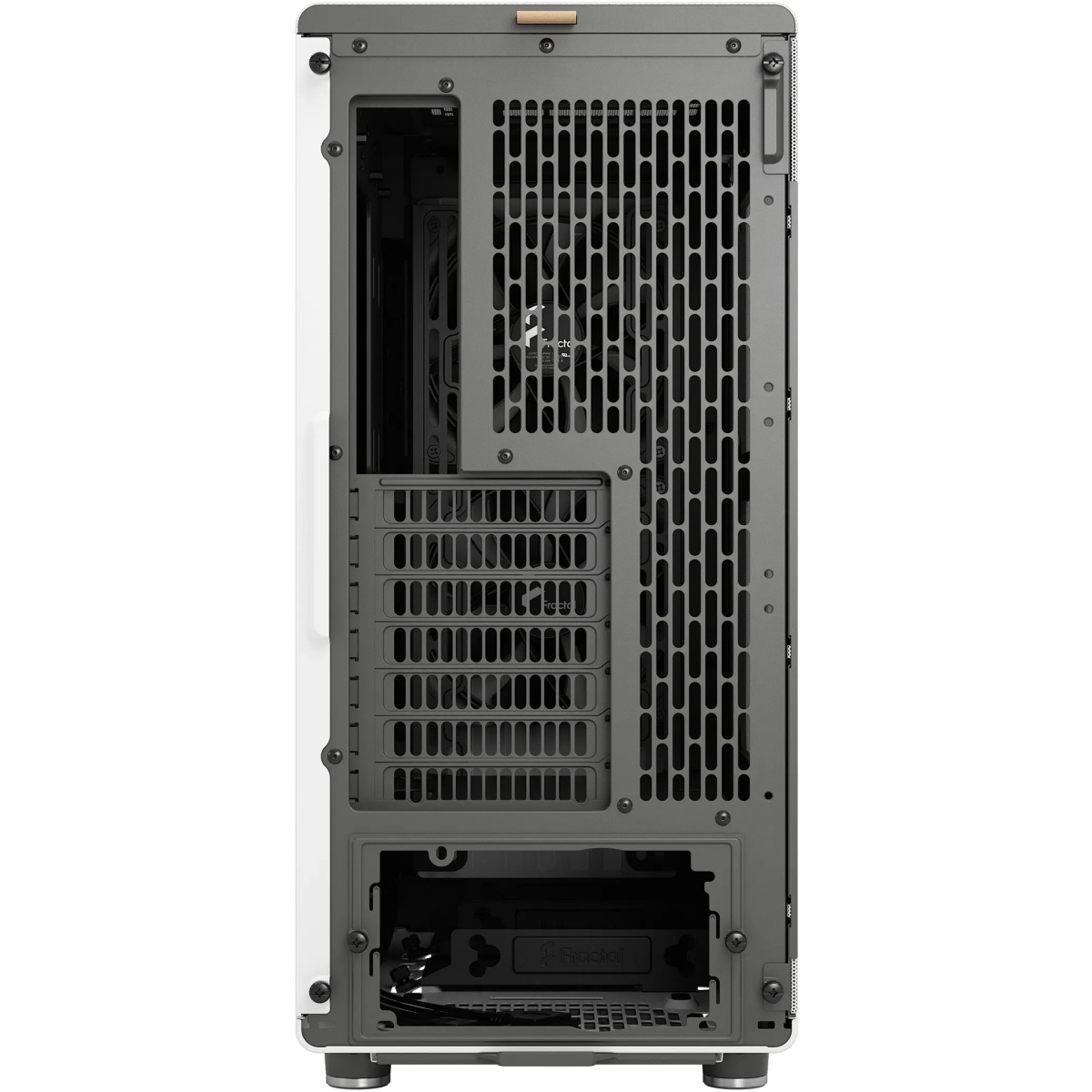 Корпус Fractal Design North Chalk белый без БП mATX 3x120mm 2xUSB3.0 1xUSB3.1 audio bott PSU