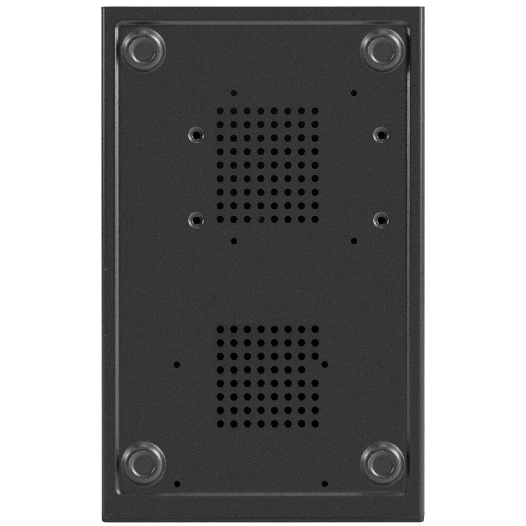 Корпус Minitower ExeGate BAA-308MU2-UNS500 (mATX, БП UNS500 с вент. 12см, 1*USB+2*USB3.0, HD Audio,