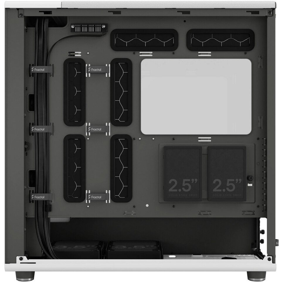 Корпус ПК без блока питания/ Case Fractal Design Epoch TG Clear Tint, Midi-Tower, 3x120mm, 2xUSB-A 3