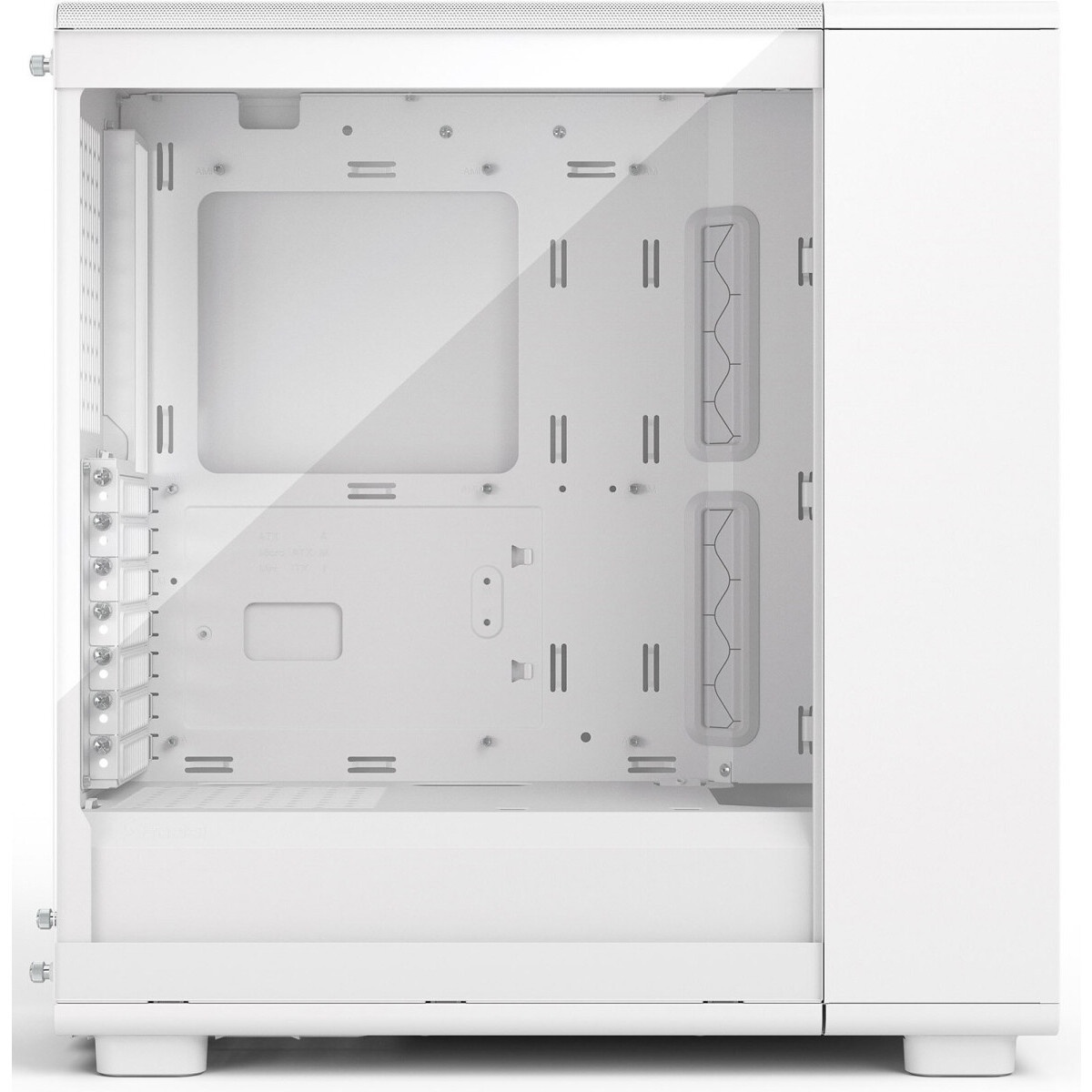 Корпус ПК без блока питания/ Case Fractal Design Epoch TG Clear Tint, Midi-Tower, 3x120mm, 2xUSB-A 3