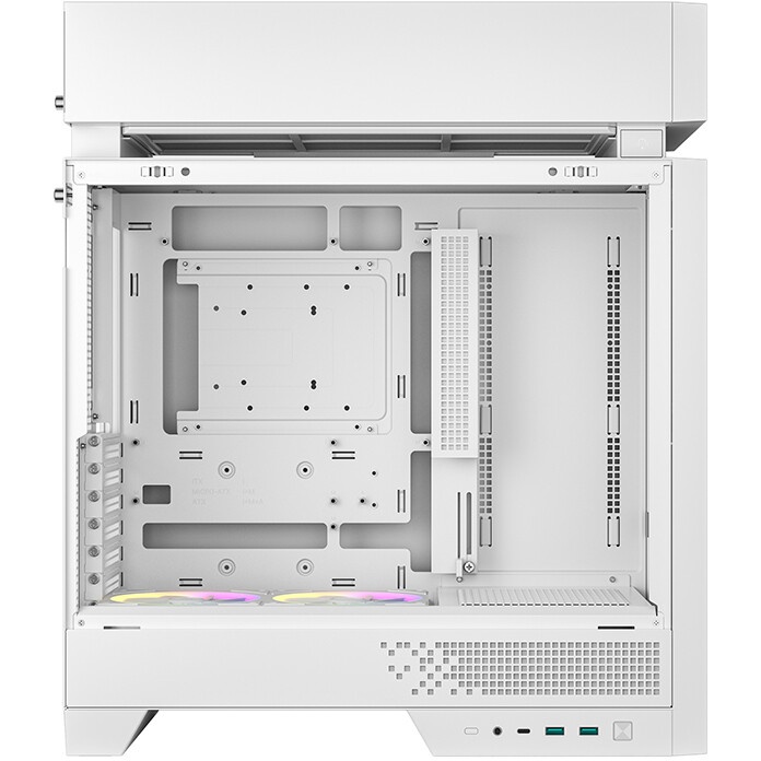 Корпус ПК без блока питания/ Case Fractal Design Epoch TG Clear Tint, Midi-Tower, 3x120mm, 2xUSB-A 3