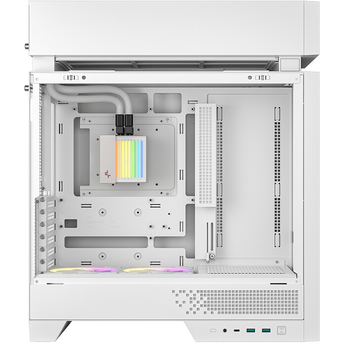 Корпус ПК без блока питания/ Case Fractal Design Epoch TG Clear Tint, Midi-Tower, 3x120mm, 2xUSB-A 3
