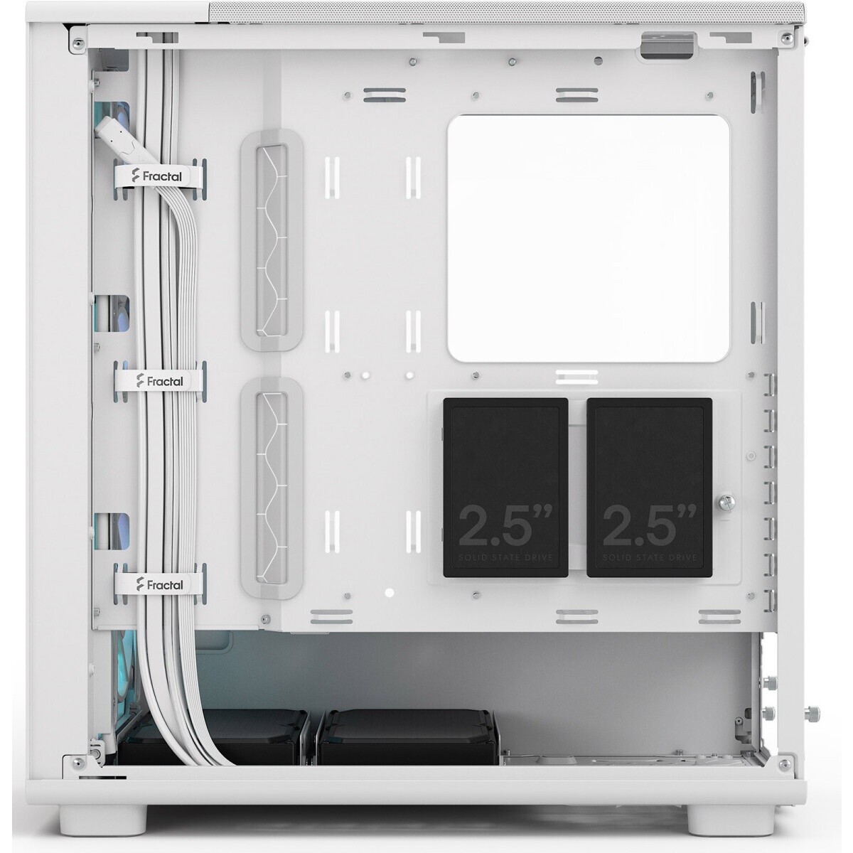 Корпус ПК без блока питания/ Case Fractal Design Epoch TG Clear Tint, Midi-Tower, 3x120mm, 2xUSB-A 3