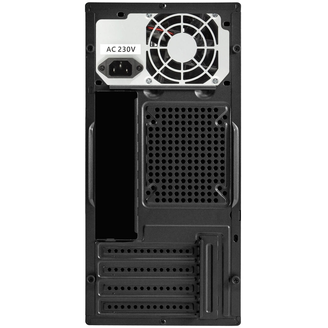 Корпус Minitower ExeGate BAA-308MUC-AA500 (mATX, БП AA500 с вент. 8см, 1*USB+1*USB3.0+1*TypeC, HD Au