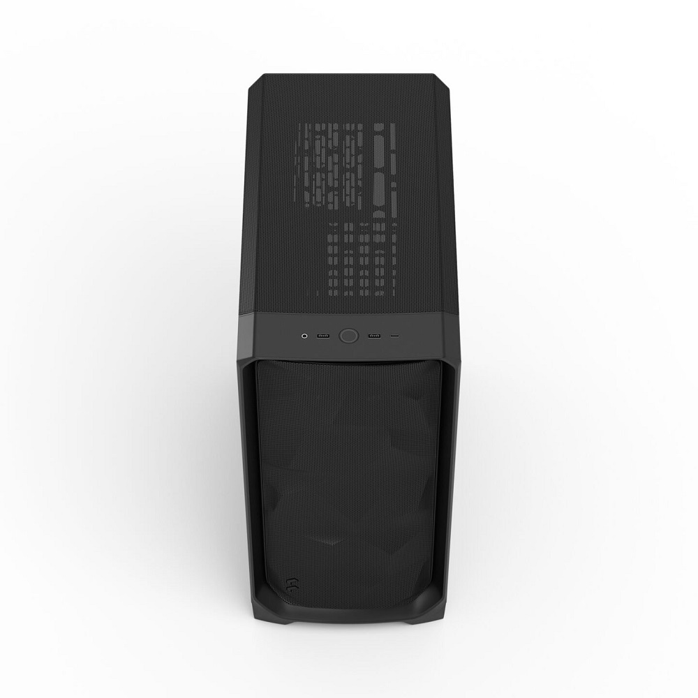 Корпус ПК без блока питания/ Case Fractal Design Meshify 3 TG Light Tint, Midi-Tower, 3x140mm, 2xUSB