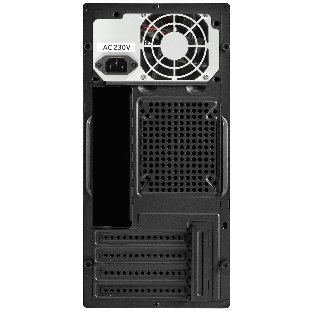 Корпус Minitower ExeGate BAA-308MU2-AA500 (mATX, БП AA500 с вент. 8см, 1*USB+2*USB3.0, HD Audio, чер