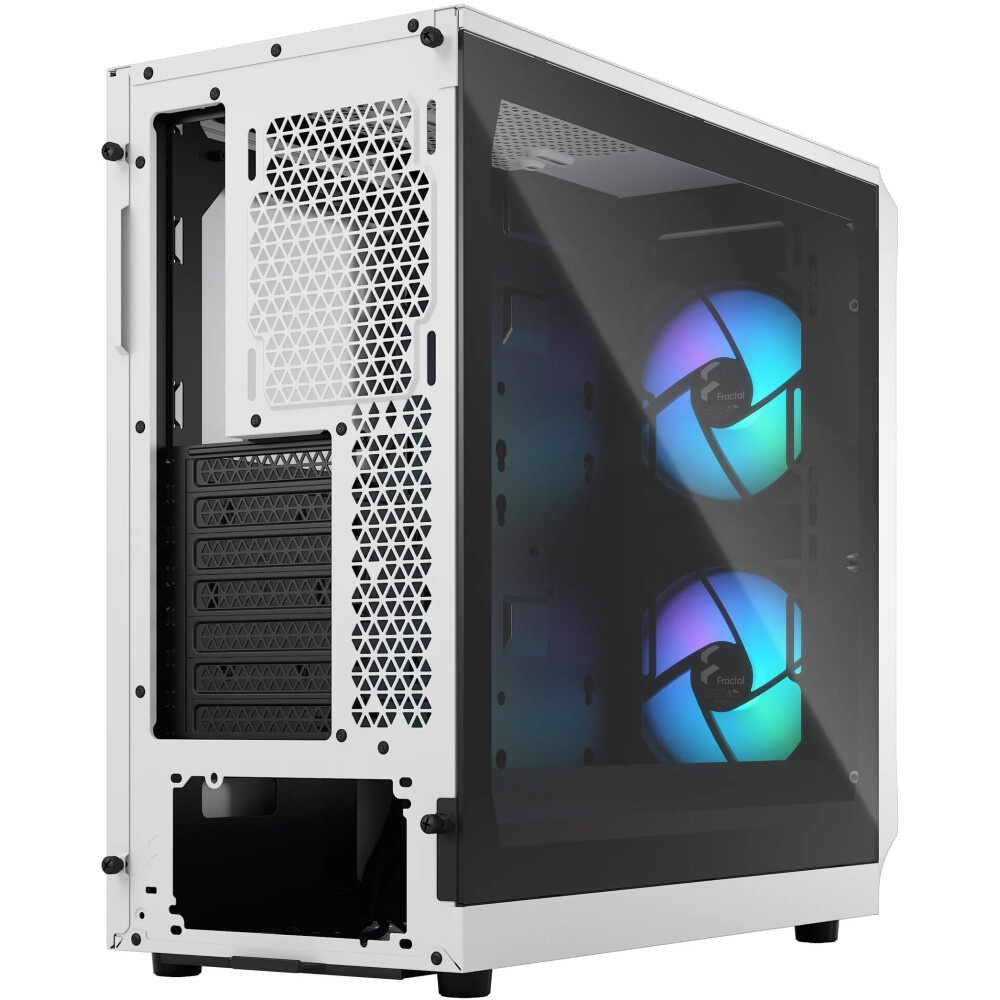 Корпус ПК без блока питания/ Case Fractal Design North TG Clear Tint, Midi-Tower, 2x140mm, 2xUSB-A 3