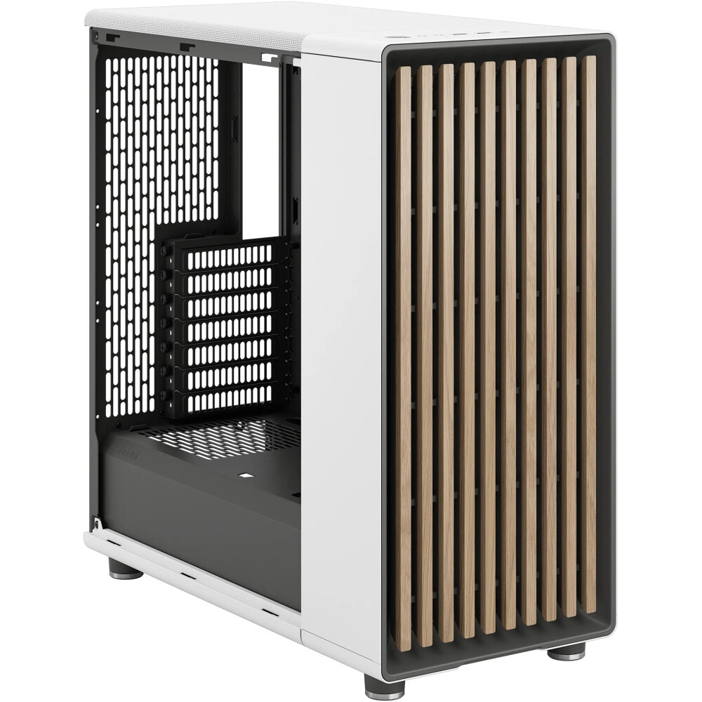 Корпус ПК без блока питания/ Case Fractal Design North TG Clear Tint, Midi-Tower, 2x140mm, 2xUSB-A 3