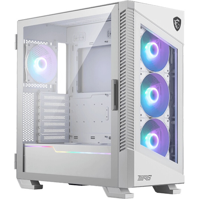 Корпус ПК без блока питания/ Case Fractal Design North TG Clear Tint, Midi-Tower, 2x140mm, 2xUSB-A 3