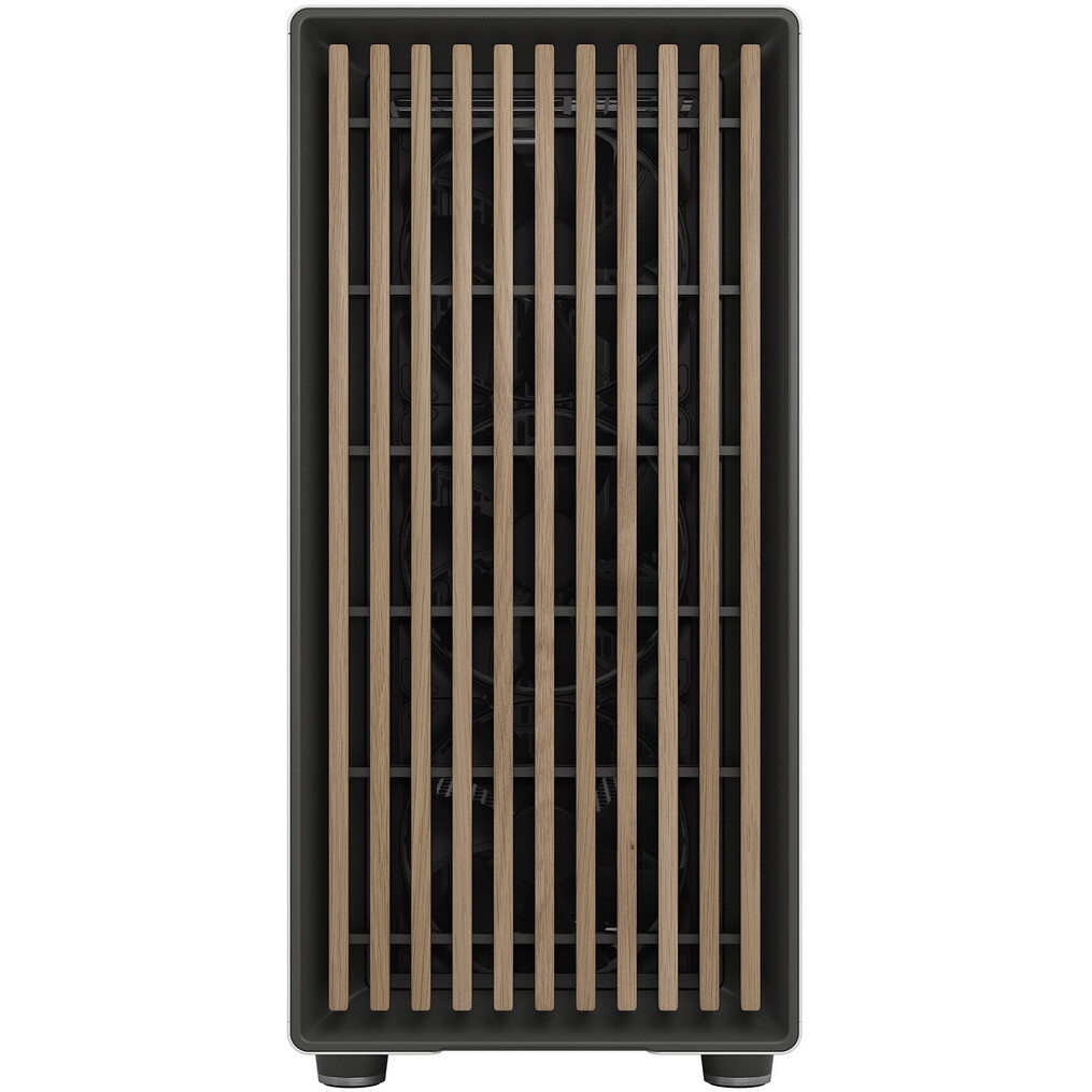 Корпус ПК без блока питания/ Case Fractal Design North TG Clear Tint, Midi-Tower, 2x140mm, 2xUSB-A 3