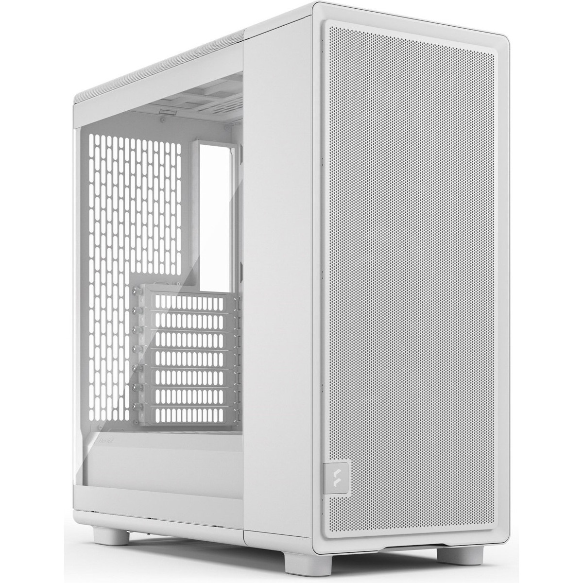 Корпус ПК без блока питания/ Case Fractal Design North TG Clear Tint, Midi-Tower, 2x140mm, 2xUSB-A 3