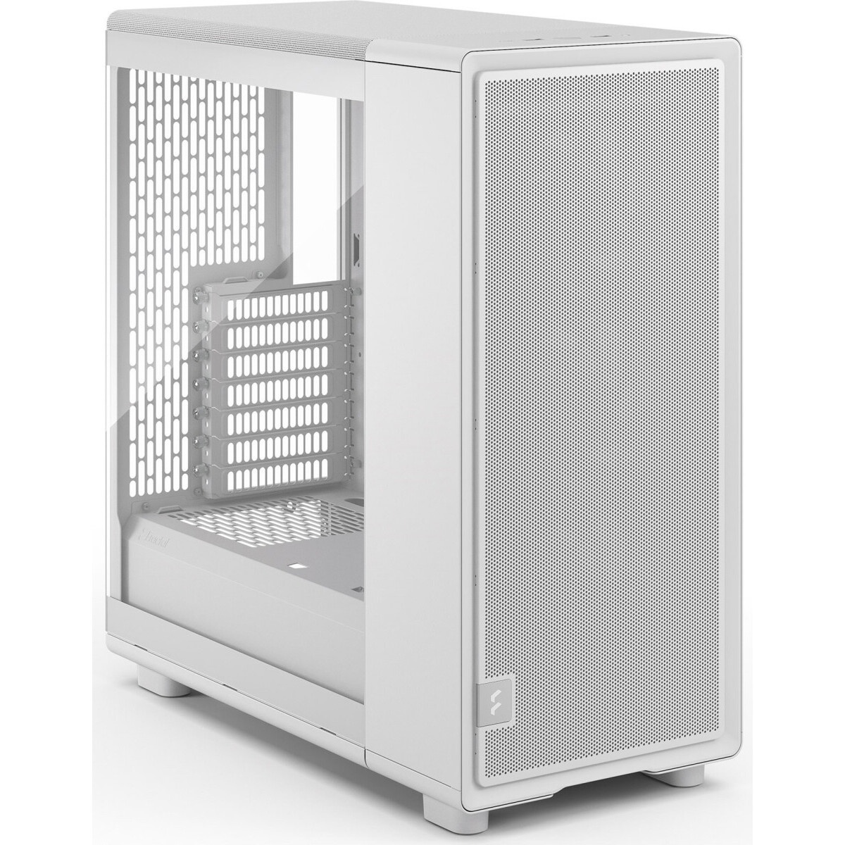 Корпус ПК без блока питания/ Case Fractal Design North TG Clear Tint, Midi-Tower, 2x140mm, 2xUSB-A 3