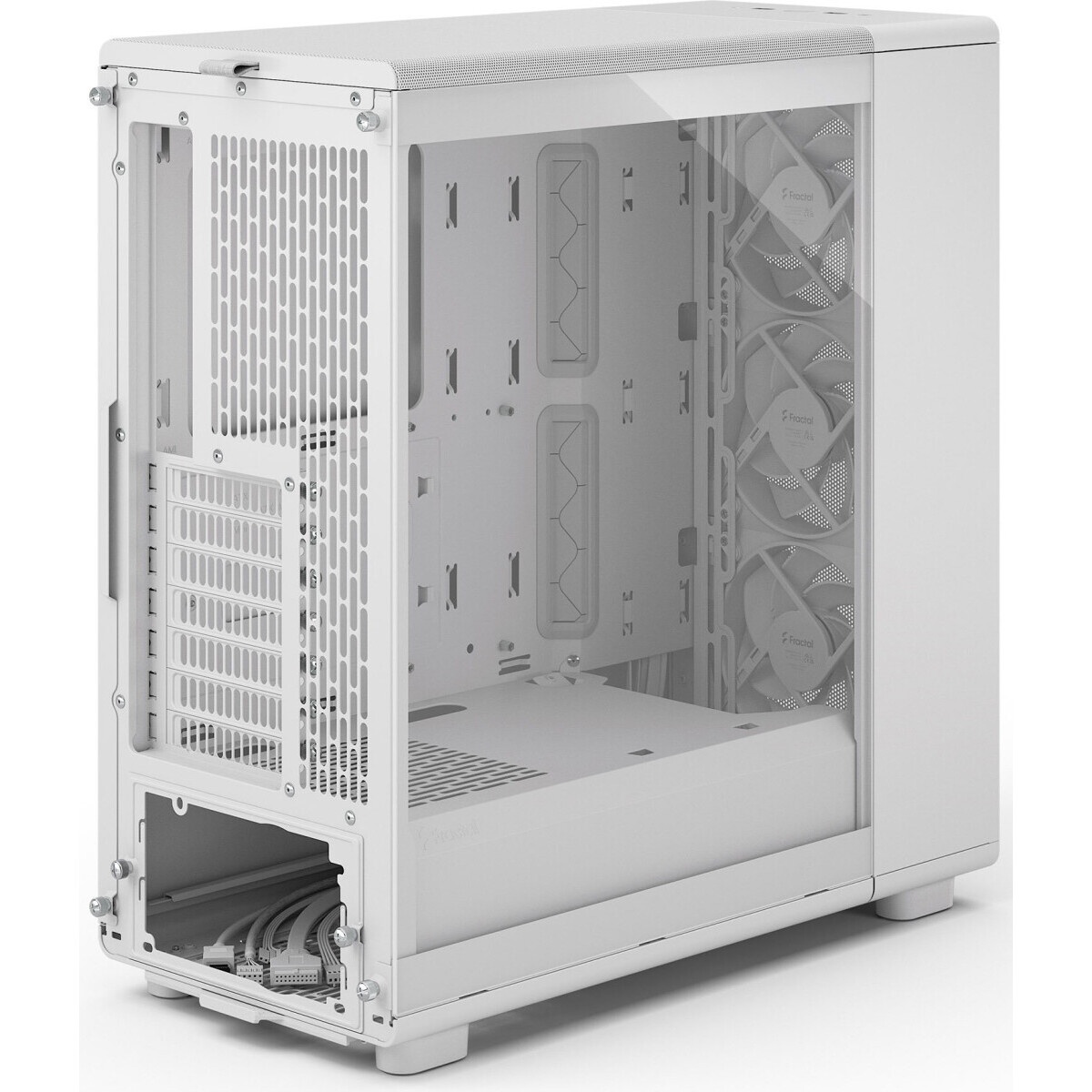 Корпус ПК без блока питания/ Case Fractal Design North TG Clear Tint, Midi-Tower, 2x140mm, 2xUSB-A 3