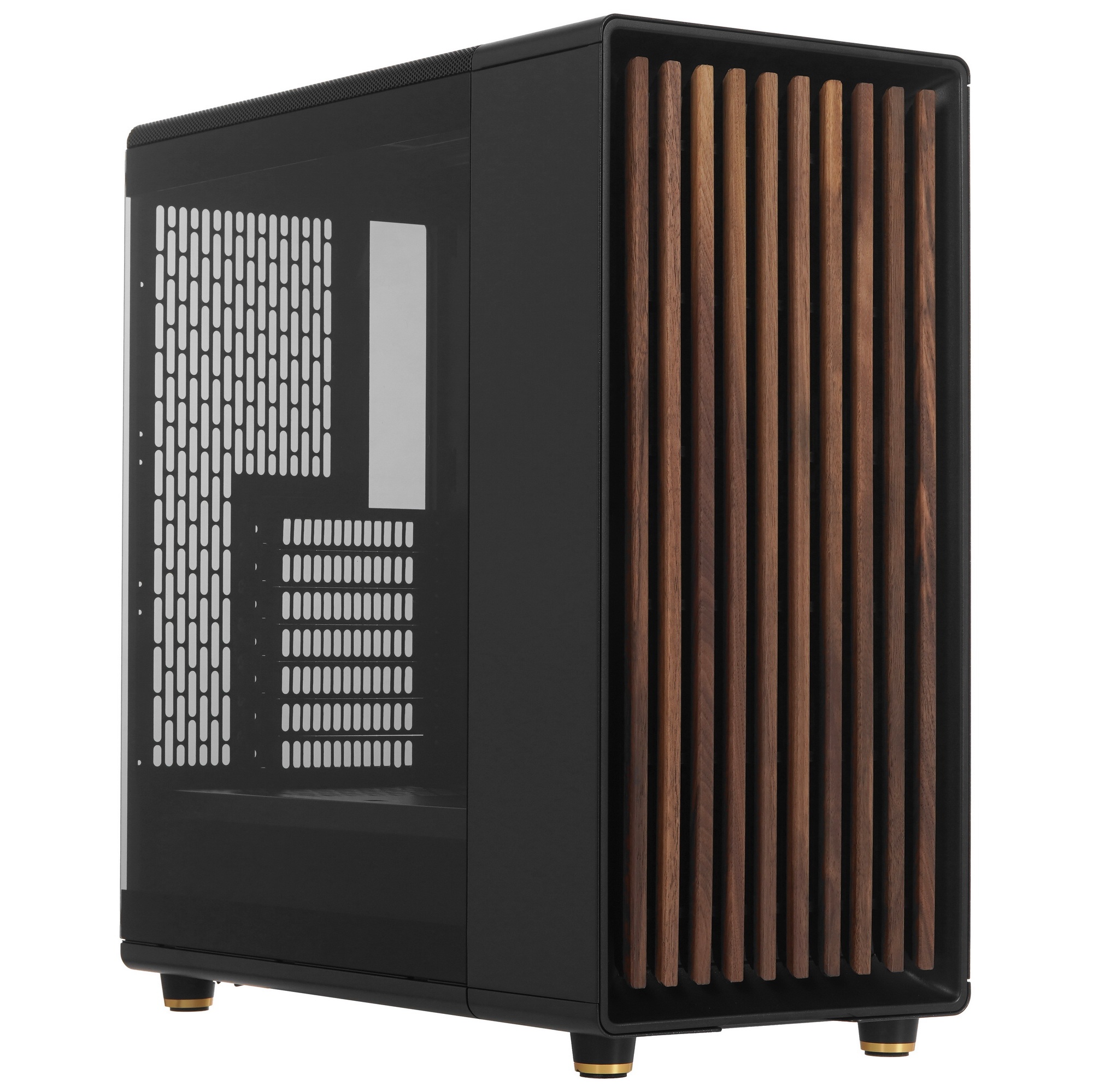 Компьютерный корпус Fractal Design North Charcoal Black TG Dark