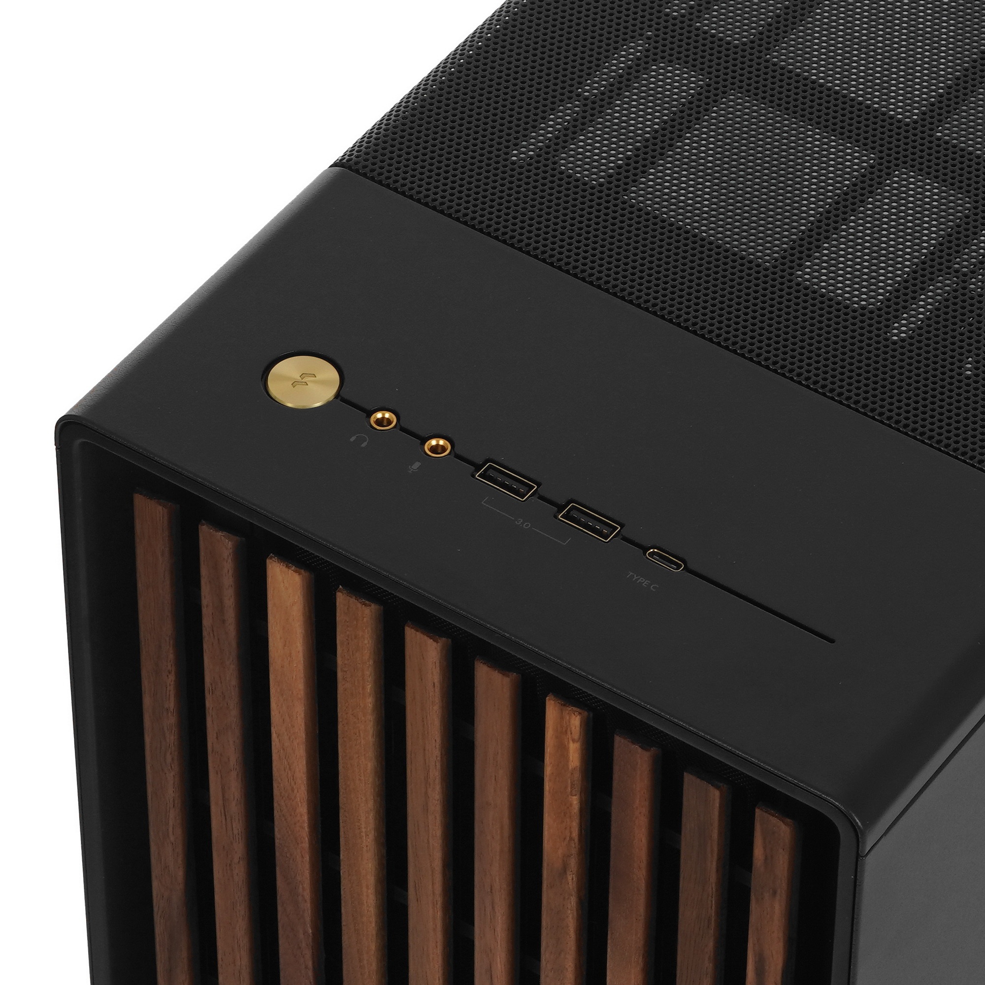 Компьютерный корпус Fractal Design North Charcoal Black TG Dark