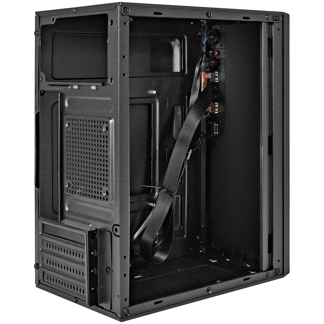 Корпус Minitower ExeGate BAA-308MUC-AAA350 (mATX, БП AAA350 с вент. 8см, 1*USB+1*USB3.0+1*TypeC, HD