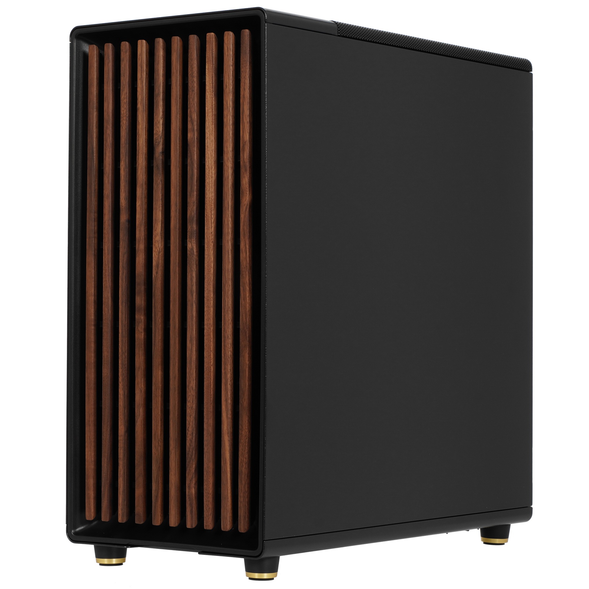 Компьютерный корпус Fractal Design North Charcoal черный без БП mATX 3x120mm 2xUSB3.0 1xUSB3.1 audio
