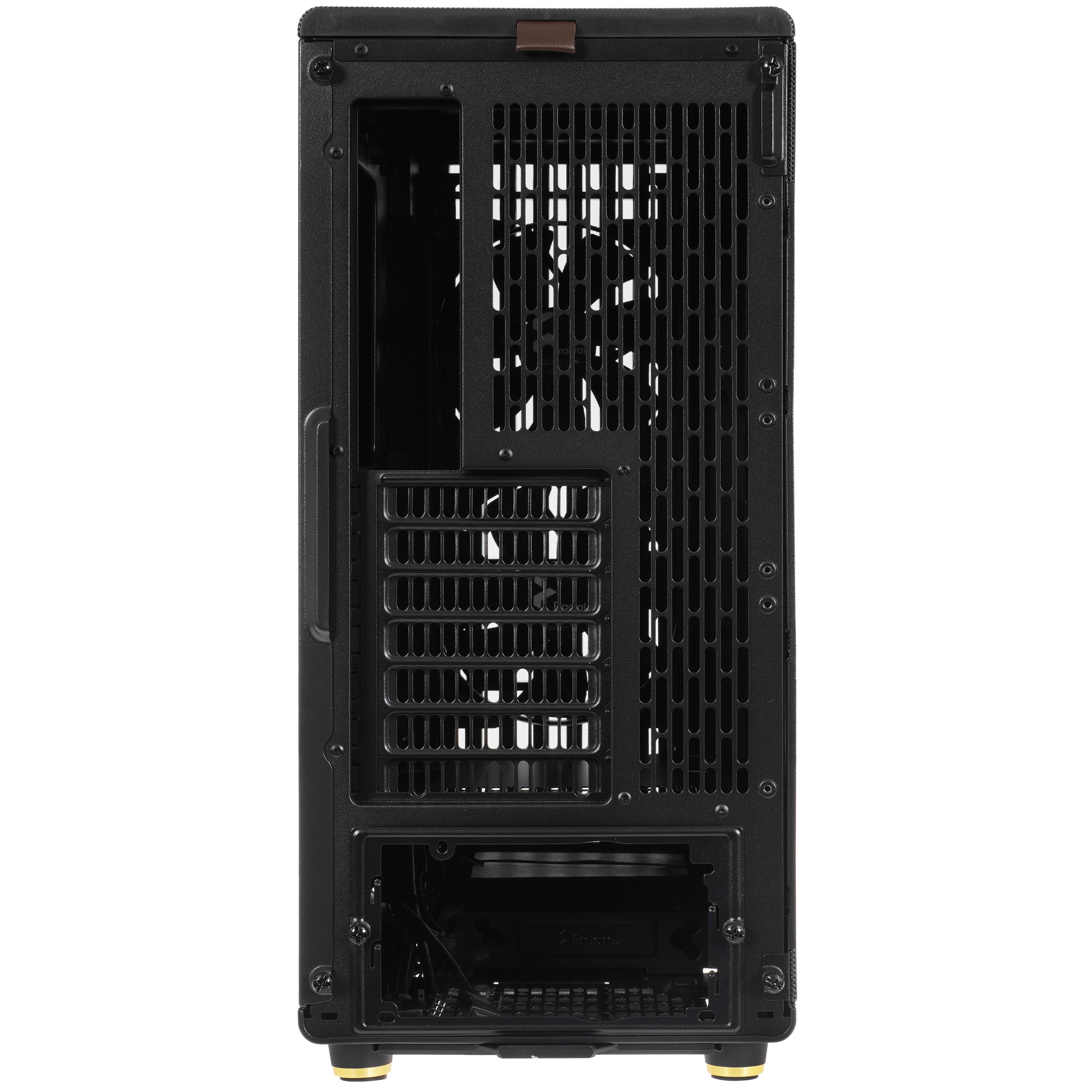 Компьютерный корпус Fractal Design North Charcoal черный без БП mATX 3x120mm 2xUSB3.0 1xUSB3.1 audio