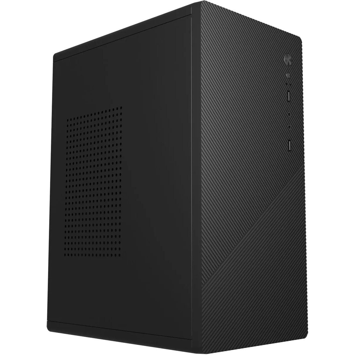 Компьютерный корпус Accord ACC-H1851 черный без БП ATX 4x120mm 1xUSB3.0 1xUSB3.1 audio
