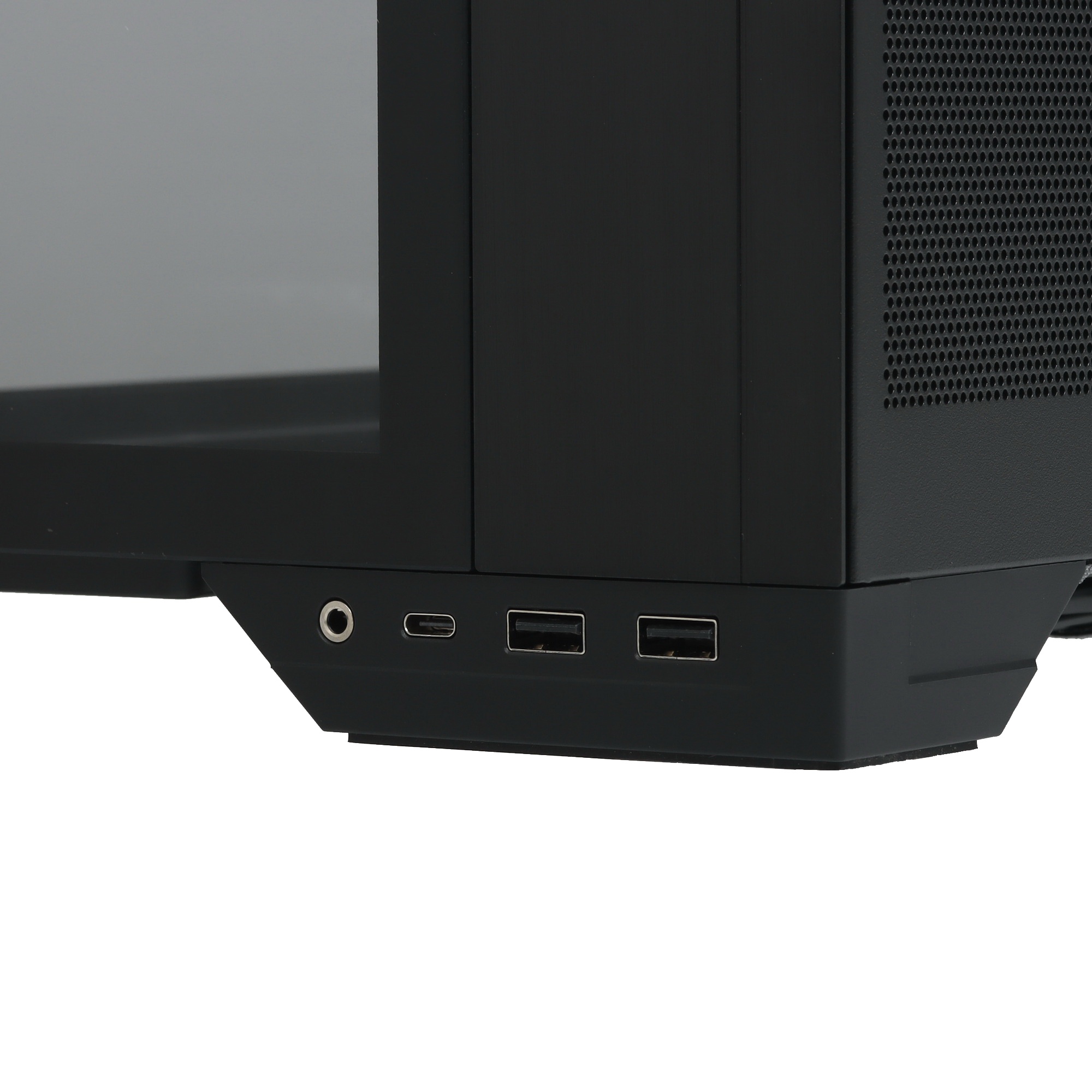 Компьютерный корпус Lian-Li O11 Vision Compact черный без БП ATX 8x120mm 2x140mm 2xUSB3.0 audio