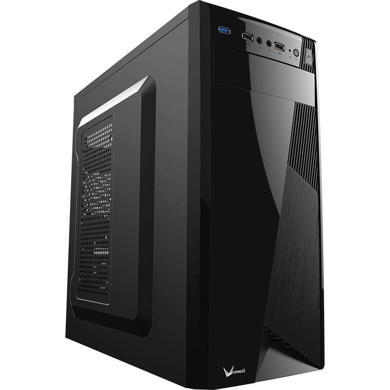 Корпус Accord ACC-188R2 черный без БП ATX 4x120mm 1xUSB2.0 1xUSB3.0 1xUSB3.1 audio