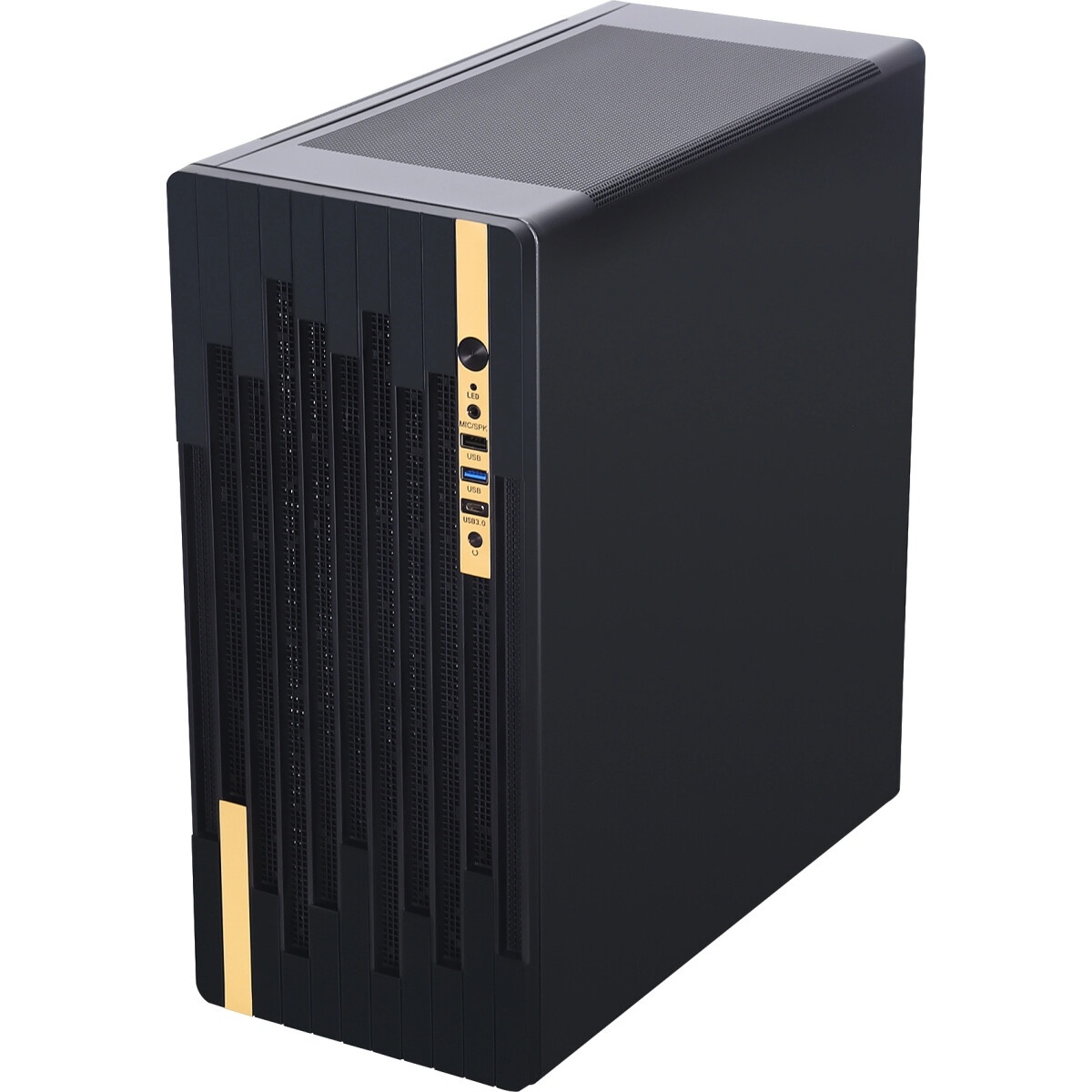 Корпус Accord ACC-188R2 черный без БП ATX 4x120mm 1xUSB2.0 1xUSB3.0 1xUSB3.1 audio