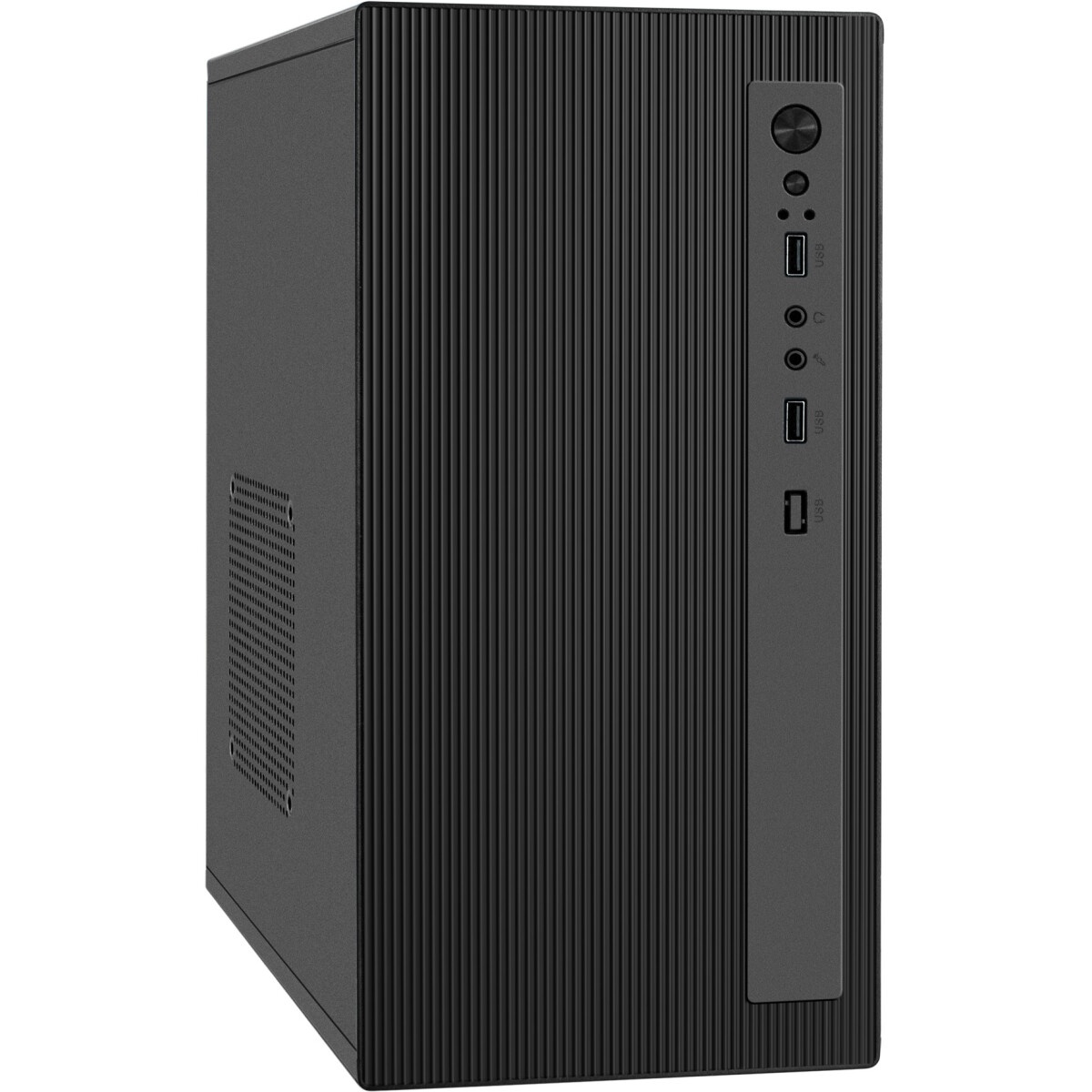 Корпус Minitower ExeGate BAA-308MU2-AAA450 (mATX, БП AAA450 с вент. 8см, 1*USB+2*USB3.0, HD Audio, ч