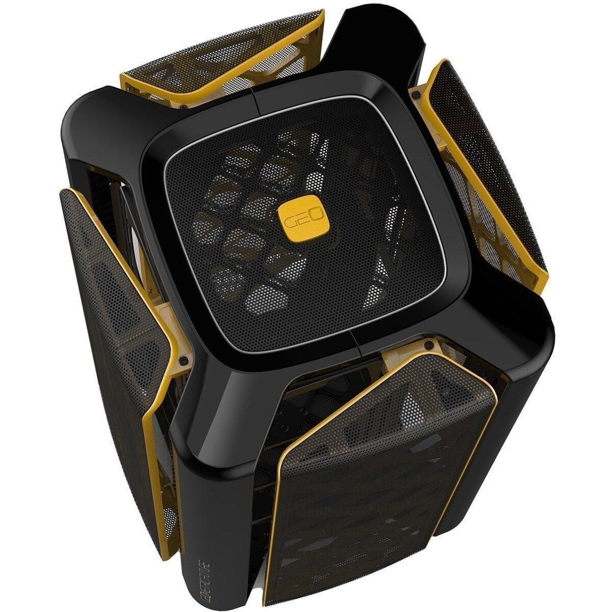 Корпус ПК без блока питания/ Case Geometric Future Model 2 The Ark, Mini-Tower, no fans, 3xUSB-A 3.0