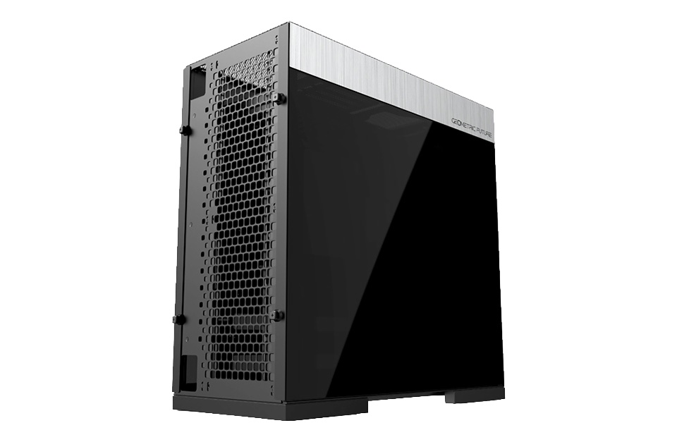 Корпус ПК без блока питания/ Case Geometric Future Model 8 Dharma, Midi-Tower, TG, no fans, 2xUSB-A
