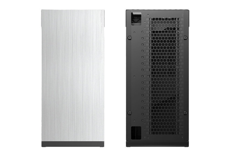 Корпус ПК без блока питания/ Case Geometric Future Model 8 Dharma, Midi-Tower, TG, no fans, 2xUSB-A