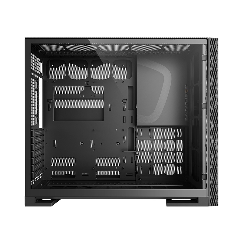 Корпус ПК без блока питания/ Case Geometric Future Model 5 Vent Full Mesh, Midi-Tower, no fans, 2xUS