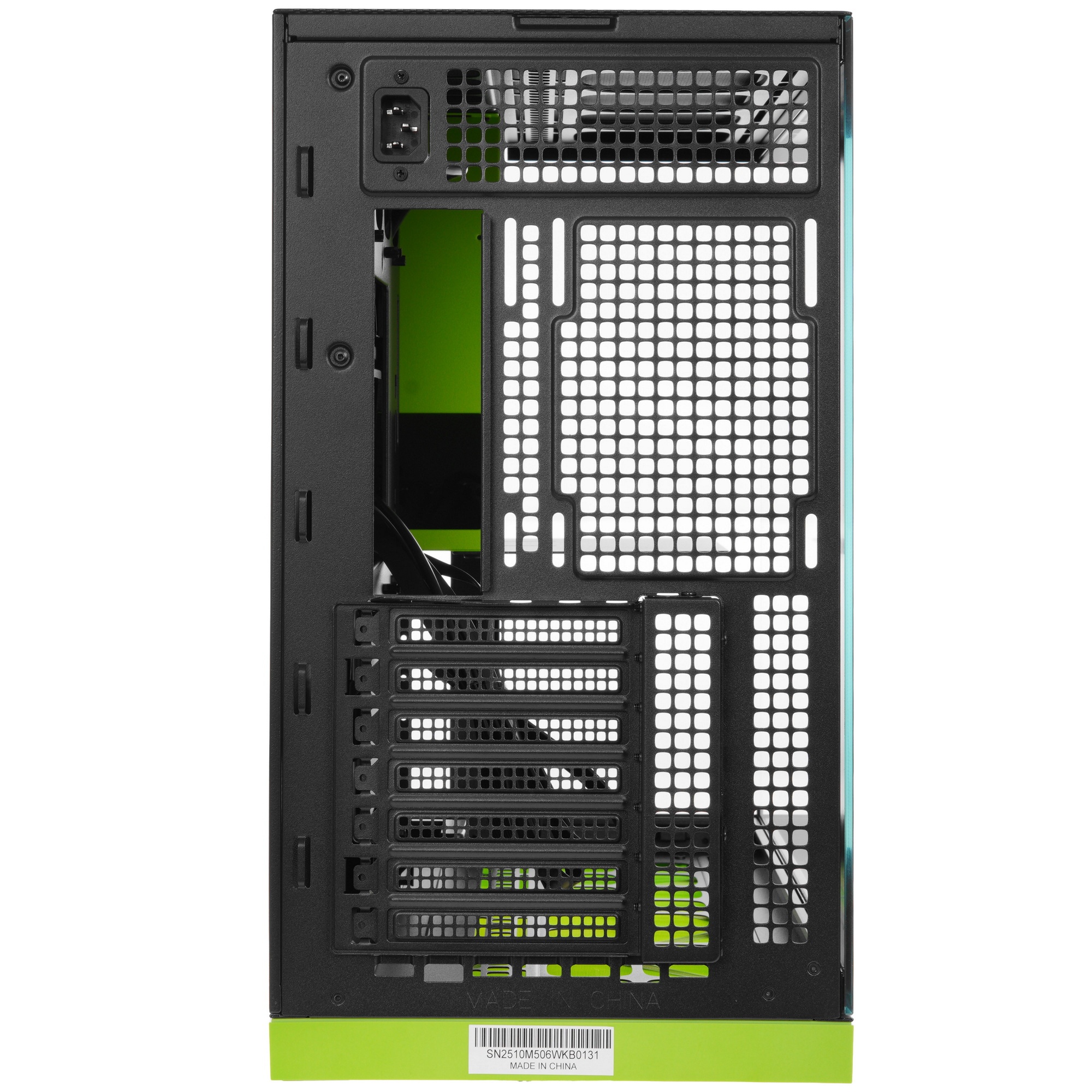 Корпус ПК без блока питания/ Case Geometric Future Model 5 NV Style, Midi-Tower, TG, no fans, 2xUSB-