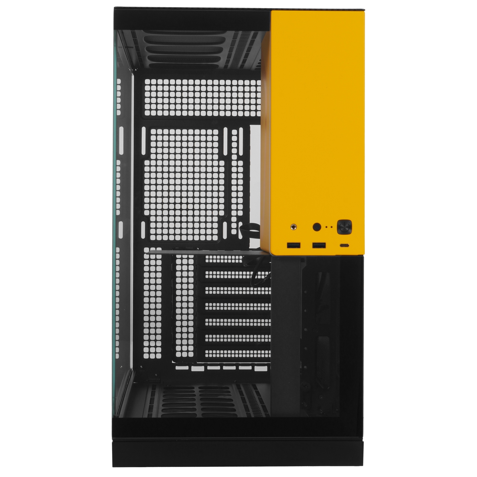 Корпус ПК без блока питания/ Case Geometric Future Model 5, Midi-Tower, TG, no fans, 2xUSB-A 3.0, 1x