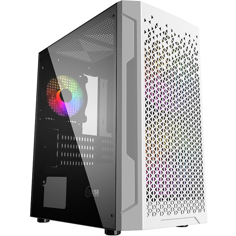 Корпус без блока питания/ Case JONSBO TK-0 White, Desktop SFF, TG, no fan, 1xUSB-A 3.2 + 1xUSB-C 3.2