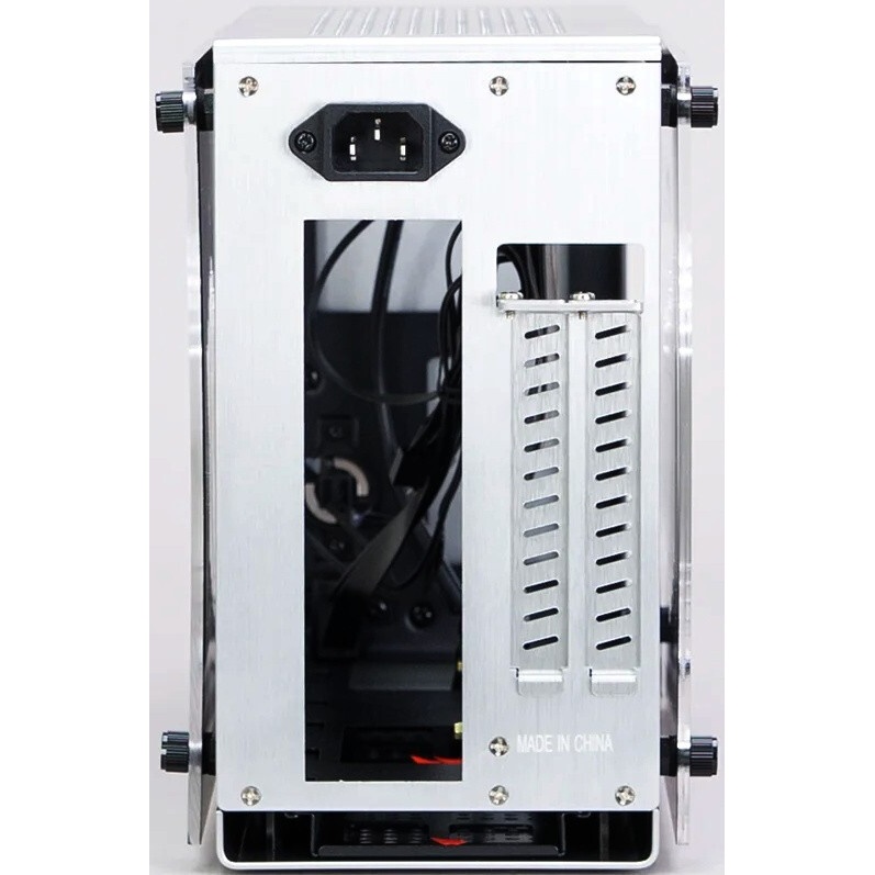Корпус без блока питания/ Case JONSBO TK-0 White, Desktop SFF, TG, no fan, 1xUSB-A 3.2 + 1xUSB-C 3.2