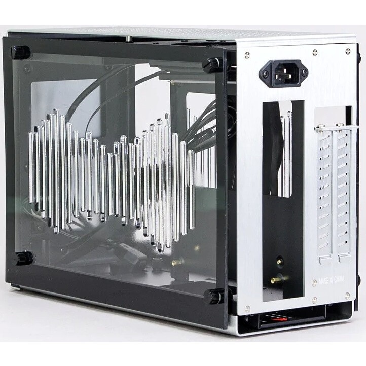 Корпус без блока питания/ Case JONSBO TK-0 White, Desktop SFF, TG, no fan, 1xUSB-A 3.2 + 1xUSB-C 3.2