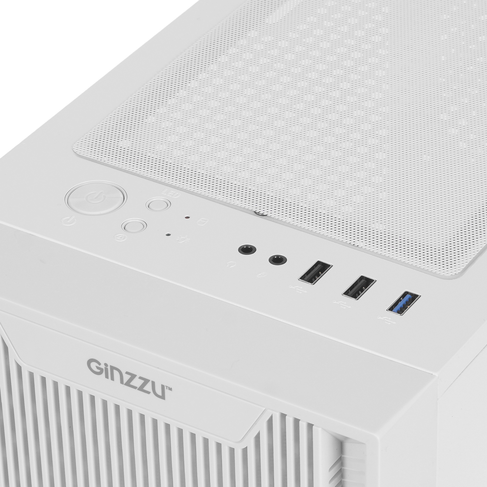 Компьютерный корпус Ginzzu CL560 белый mATX