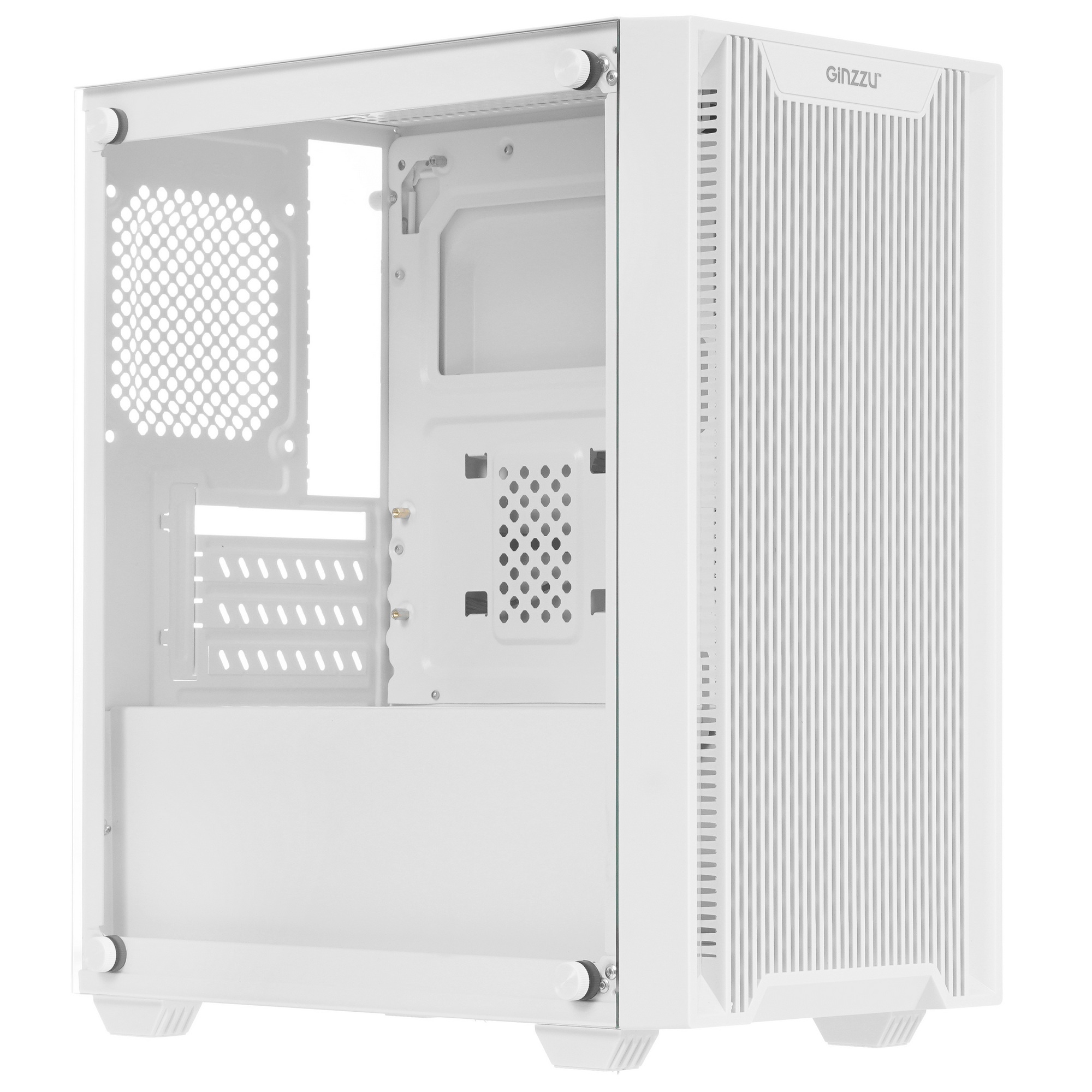 Компьютерный корпус Ginzzu CL560 белый mATX
