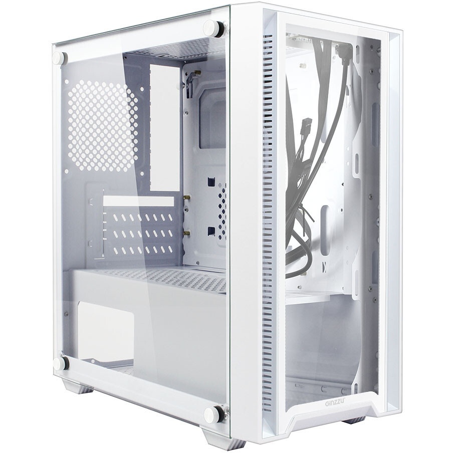 Компьютерный корпус Ginzzu CL620 mATX FAN 4*12FRGb