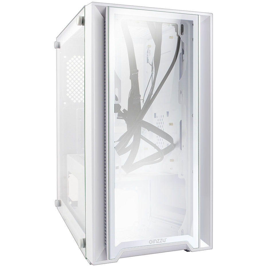 Компьютерный корпус Ginzzu CL620 mATX FAN 4*12FRGb