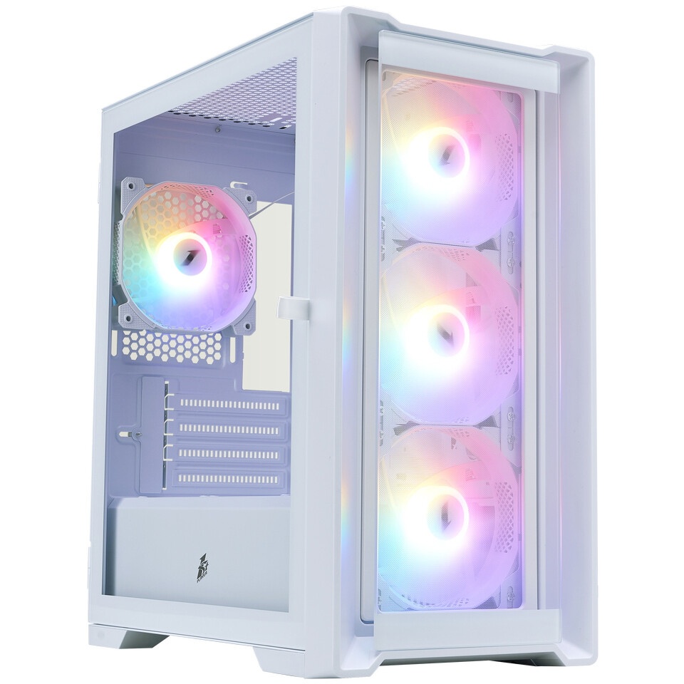 Компьютерный корпус Ginzzu CL620 mATX FAN 4*12FRGb