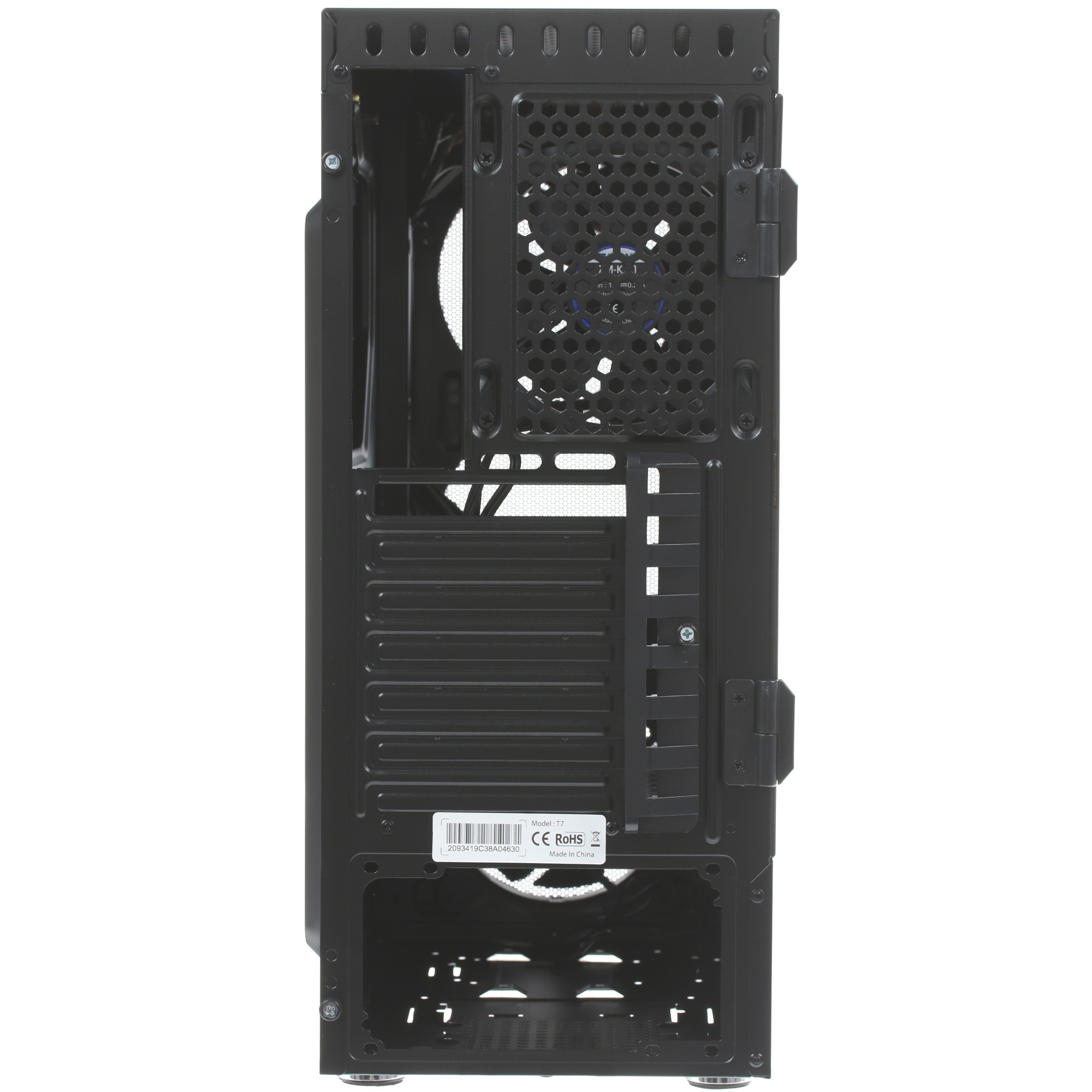 Компьютерный корпус ZALMAN T7, ATX, BLACK, WINDOW, 2xCOMBO (3.5" or 2.5"), 4x2.5", 2xUSB2.0, 1xUSB3.