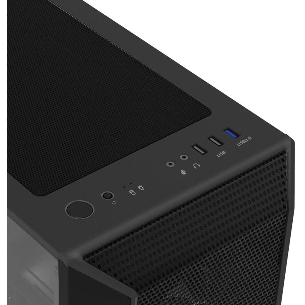 Компьютерный корпус MidiTower Zalman S3 TEMPERED GLASS WINDOW black