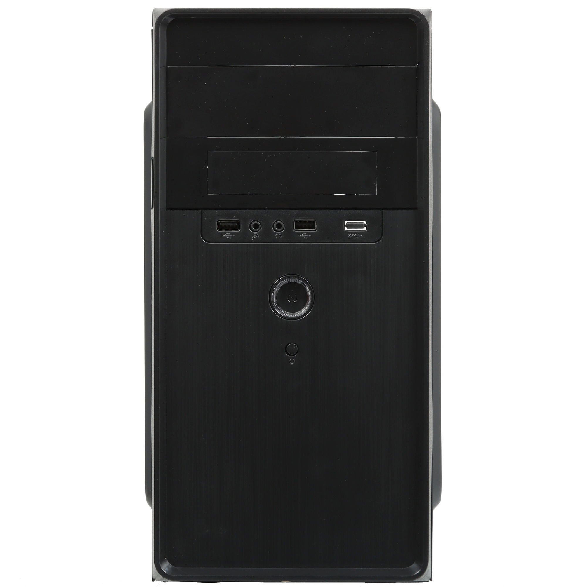 Компьютерный корпус Minitower ExeGate EX286412RUS BA-309 (mATX, без БП, 2*USB, HD аудио, черный)